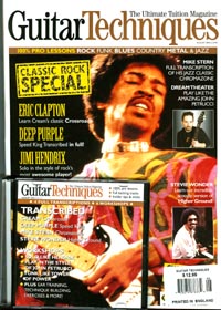 Guitar Techniques August 2004, front page